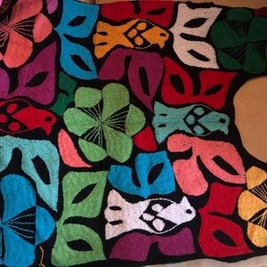 Hand made embroidered top